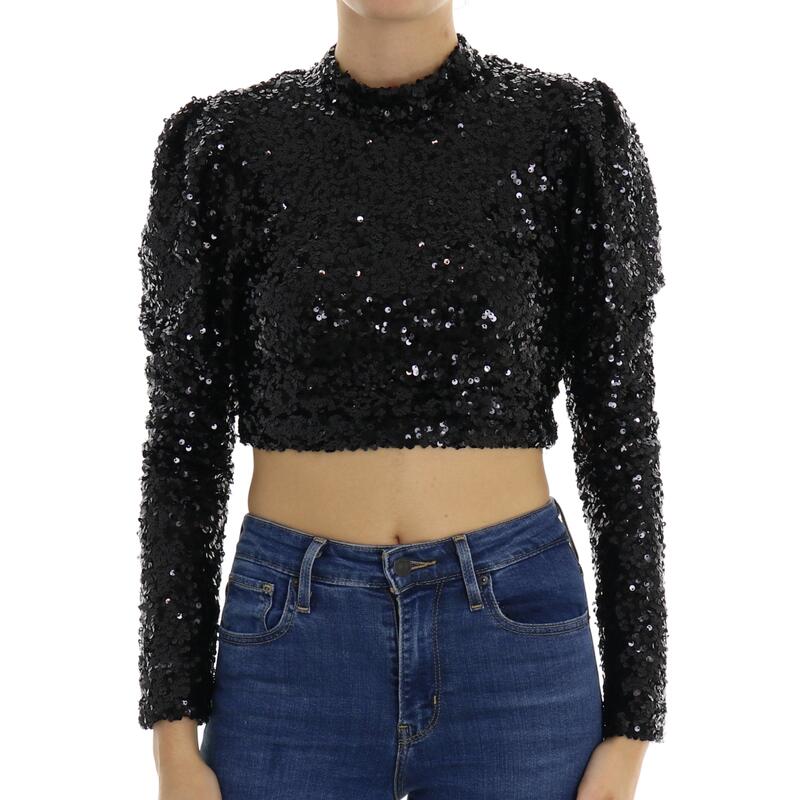 Maglia paillettes DOUBLE 2 TWO Abbigliamento e Scarpe Uomo